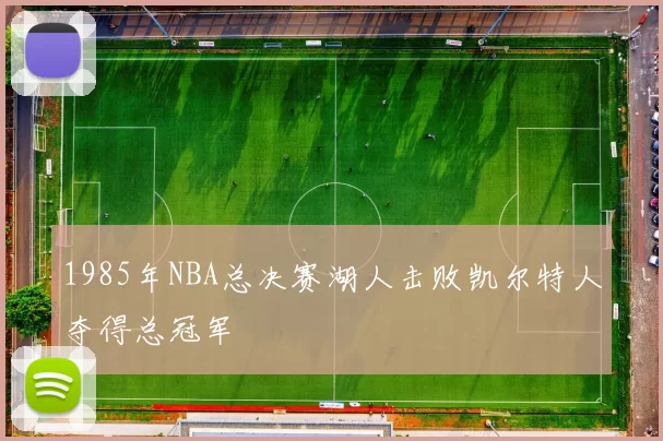 1985年NBA总决赛湖人击败凯尔特人夺得总冠军